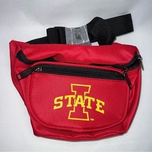 Iowa State Cyclones Red Yellow Fanny Pack Bag NWOT